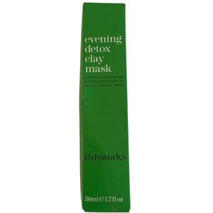 thisworks Evening Detox Clay Mask 1.7oz 50ml - New in Box